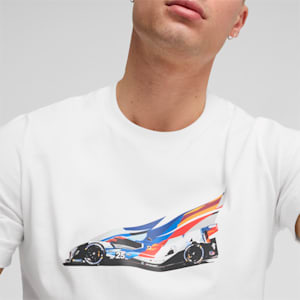 Camiseta estampada de automóvil de BMW M Motorsport para hombre, PUMA White, extralarge